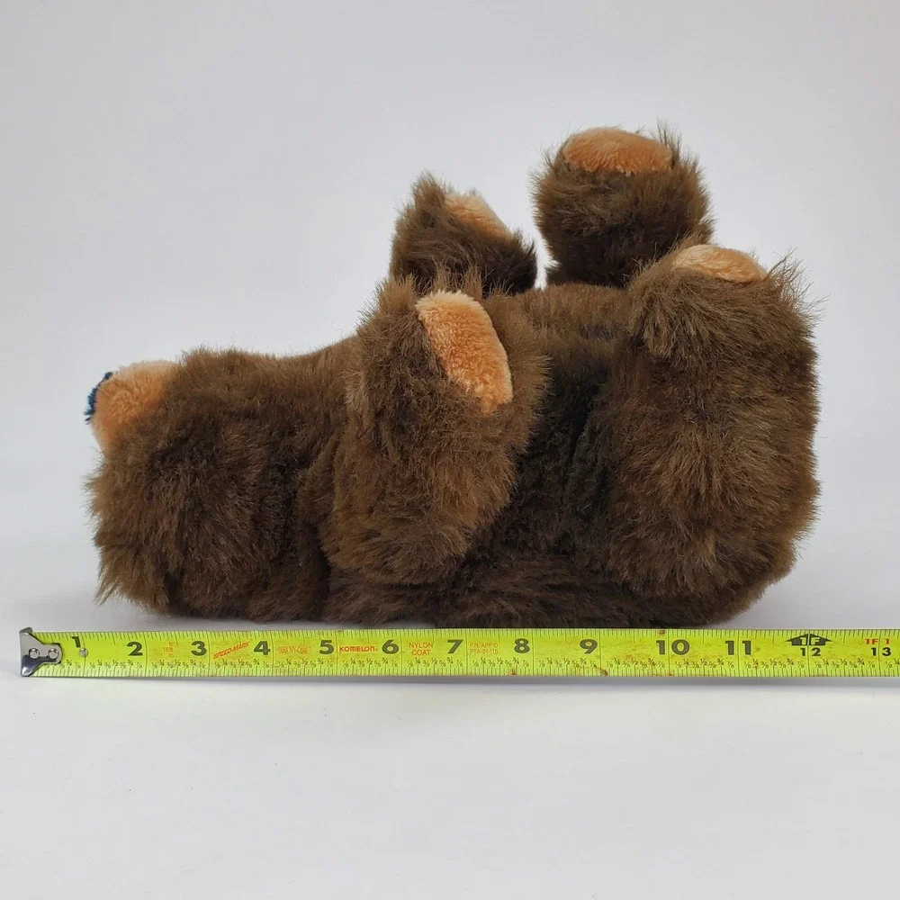 Westcliff Collection Brown Grizzly Bear Plush Stuffed Animal Vintage Korea 12in